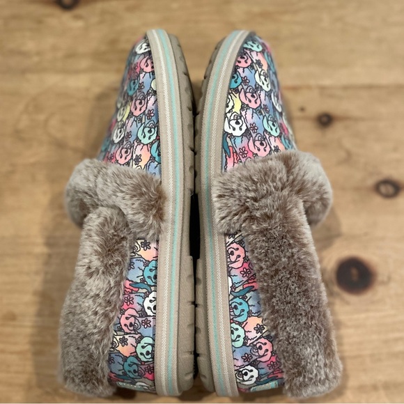Bob’s Sketchers Too Cozy Dog Slip on loafers slippers memory foam faux fur 8.5 - Picture 3 of 5